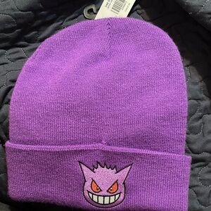 Spencer's Purple Gengar Knit Hat